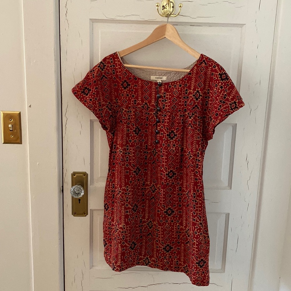 designer tunic/mini dress